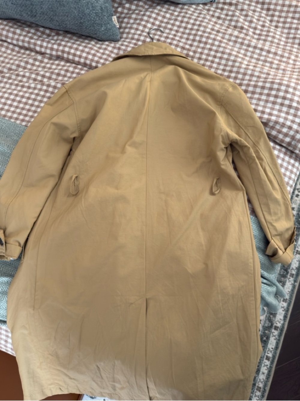 Dynamite Beige Trench Coat with Belt - Picture 4 of 5